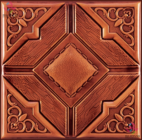 Embossed 3D Leather Panel For Wall Decoration