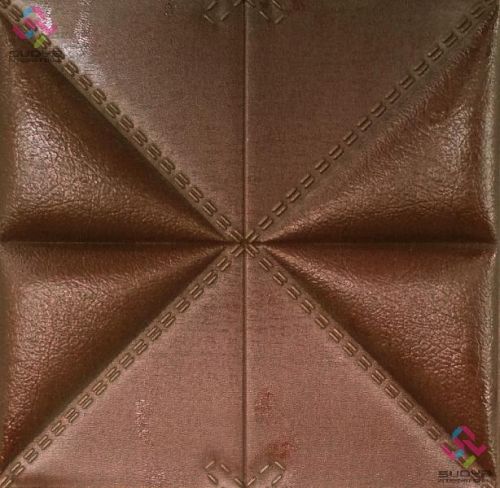 Embossed Leather Wall Panel For Interior Decoration