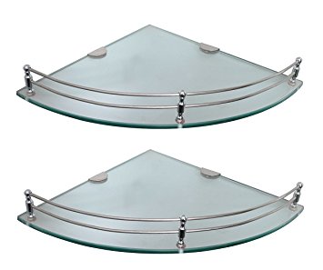 Glass Corner Shelf