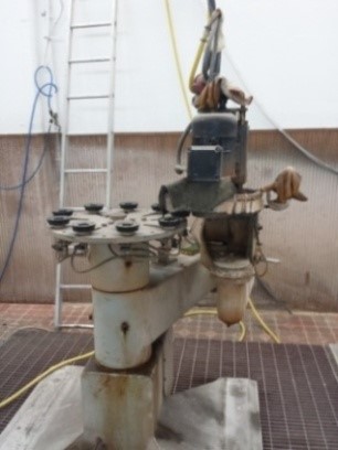 Glass Beveling Machine GIEFFE BILUX 2, Condition : used