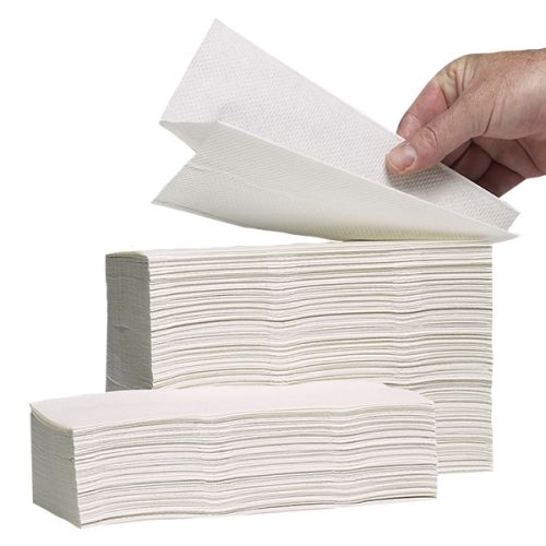 C Fold Tissue Paper, Color : White