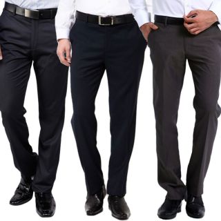 Plain Cotton Mens Trousers, Size : 25-30, 30-35