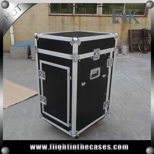 Plywood AMP Rack Flight Case 45*45*120cm, Packaging Type : black