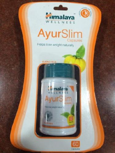 Ayurslim Capsules, Packaging Size : 1X60