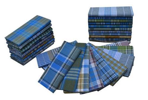 Cotton Lungi, Size : 2.25 Metre ;2.5 Metre