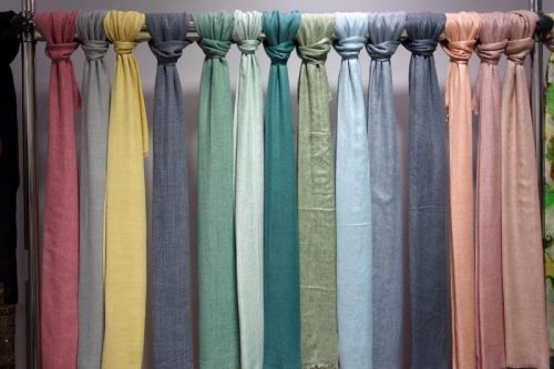 Pashmina Stoles, Size : 28' X 72'