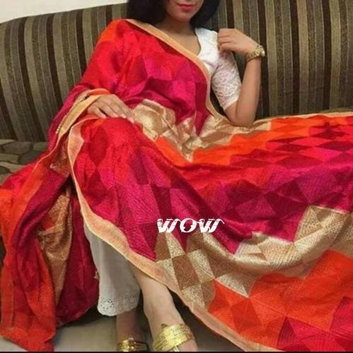 Ladies Chiffon Phulkari Dupatta