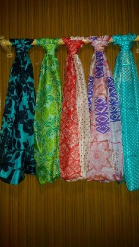 Printed Silk Scarves