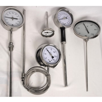 Mercury Filled Temperature Gauge