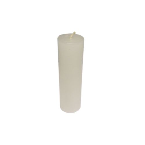 Wax Flickers Round Paraffin Wax 1.5X5 Pillar Candles, Color : White, Pink, Blue