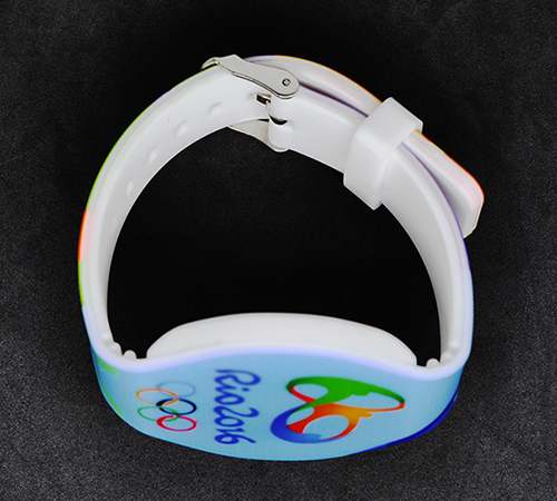 125KHz Silicone Wristband Tag 238*25*16mm