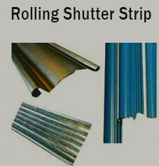 Iron Rolling Shutter Long Strips, Shape : Rectangular