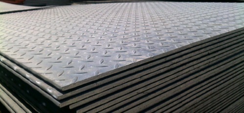 Mild Steel Chequered Plates, For Structural Use, Roofing, Commercial Use