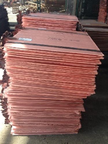 Copper cathodes, Type : Copper Cathodes