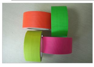 Fluorescent Matte Cloth Tape