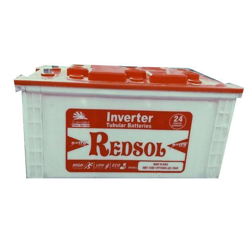 Redsol Inverter Tubular Battery, For Home, Commercial