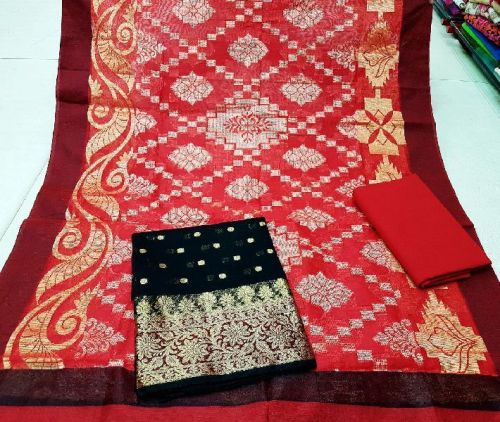 Cotton Printed Sarees, Age Group : Female