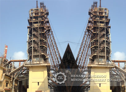 High Efficient Energy Saving Vertical Shaft Lime Kiln