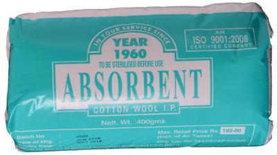 Absorbent Cotton Wool, Brand Name : jaycot