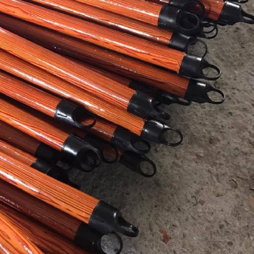 PVC Coated Wooden Broom Handle