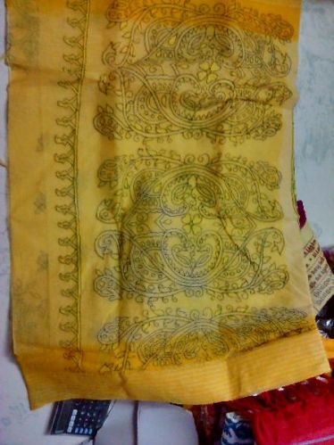 Pure Cotton Saree Box, Color : Fixed