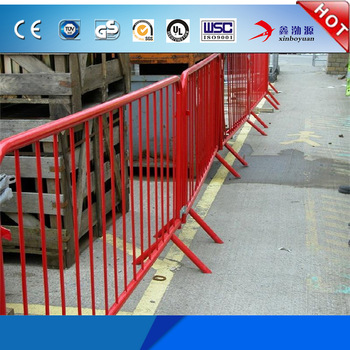 Hot Dipped Galvanized Crowd Control Barrier