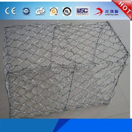 Galvanized PVC Coated Gabion Retaining Wall