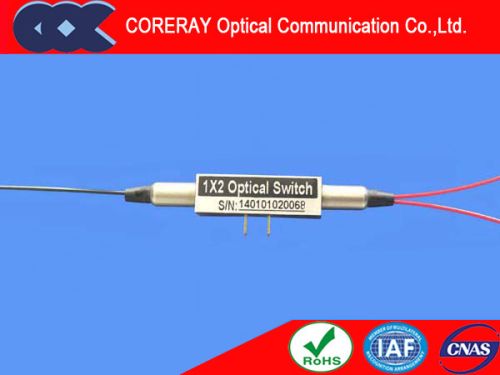 1x2 Solid State Fiber Optical Switch, Brand Name : coreray