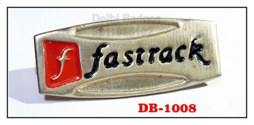 Metal Embossed Badge With Color Filling For Accessories