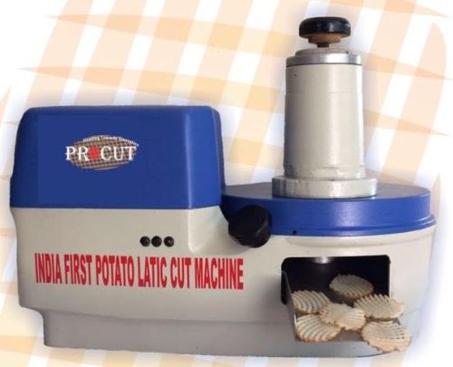 Potato Lattice Or Jali Chips Cutting Machine