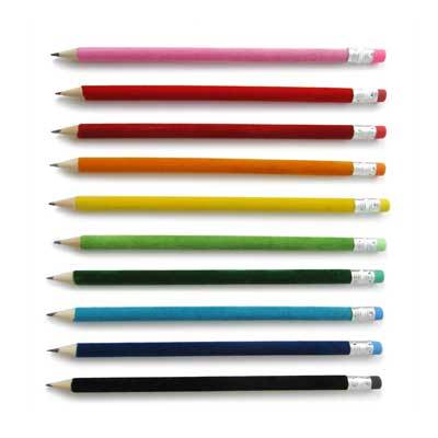 Velvet Coated Polymer Pencils