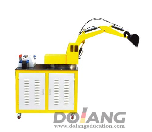 Excavator Hydraulic and PLC Control Training System