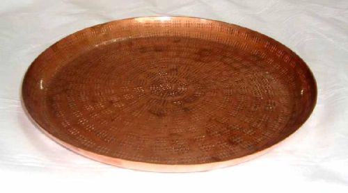 Copper Hammered Tray