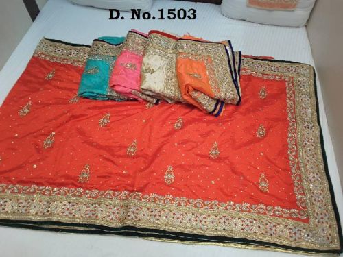 KRIVI DESIGNER Beautiful Banarasi Silk Saree, Age Group : ADULTS