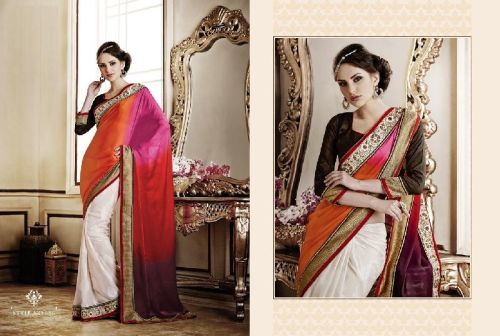 GEORGETTE Elegant Look Designer Saree, Age Group : ADULTS