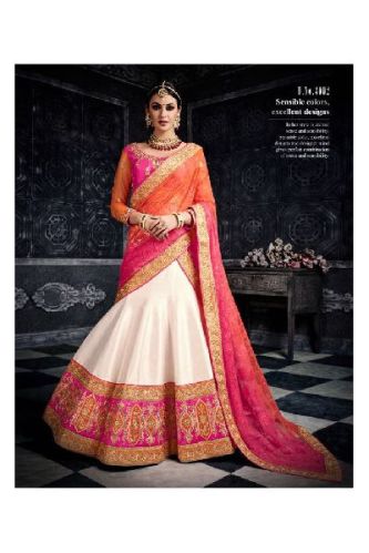 Shaded Colour Wedding Lehana Cholis