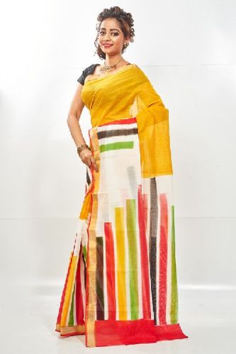 Block Printed Kerala Cotton Sarees
