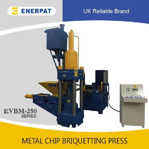 Vertical Metal Chip Briquetting Machine, Brand Name : Enerpat