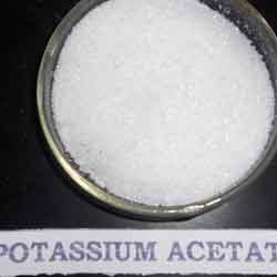 Potassium Acetate, CAS No. : 127-08-2