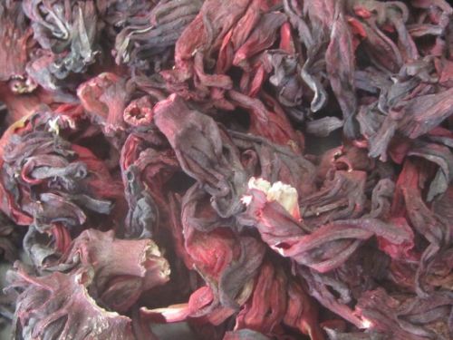 Dried hibiscus flower