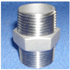 Polished Stainless Steel Hexagon Nipple, For Fittings, Feature : Accurate Dimension, Easy To Install