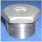 Polished Mild Steel Hexagon Plug, For Automobile Industry, Color : Silver