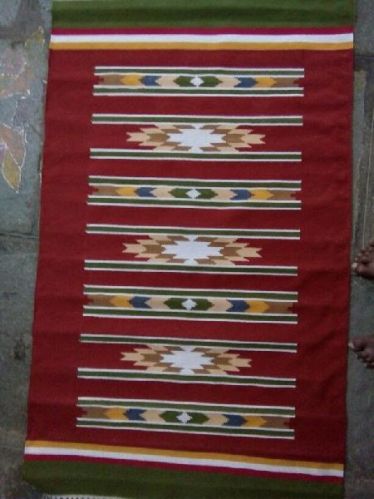 Haasini Handloom High Quality Raw Material Cotton Dhurrie