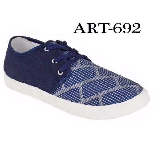 FLIPPI CANVAS COOL & SMART BLUE SHOES