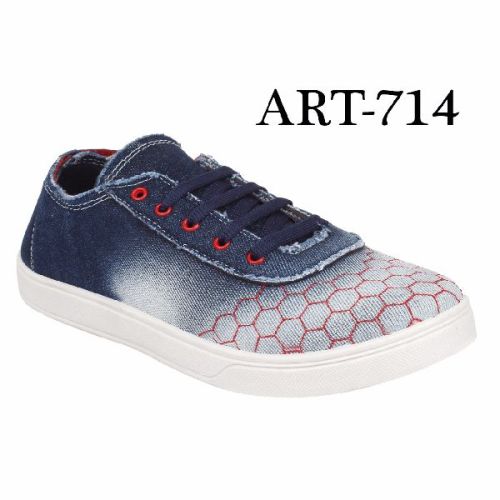 FLIPPI CANVAS DENIM BLUE SHOES