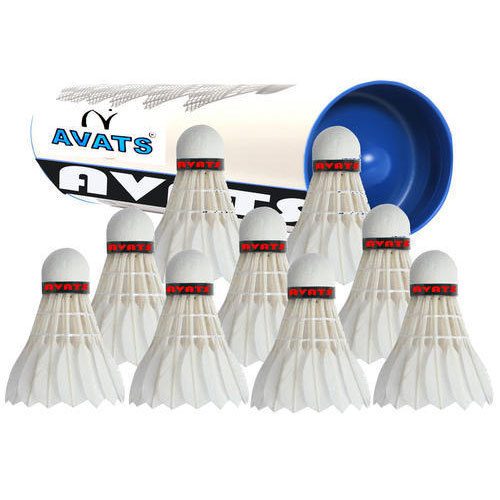 Badminton Shuttlecock, Color : White Red