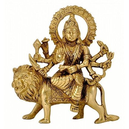 Brass Durga Mata Statue