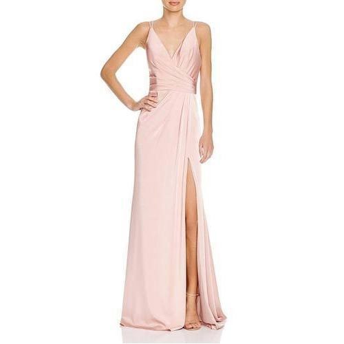 Designer Peach Gown, Occasion : Nightwear