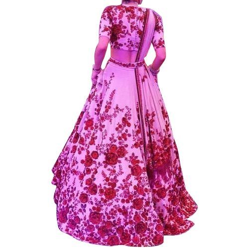 Printed Lehenga Choli, Size : Free Size