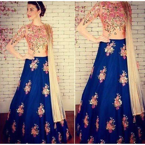 Classic Blue Lehenga Choli
